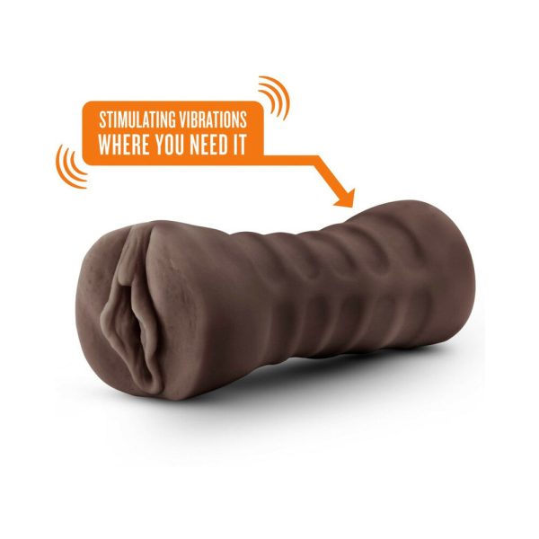 Hot Chocolate Alexis Vagina Stroker with Bullet Vibrator Brown - Image 4