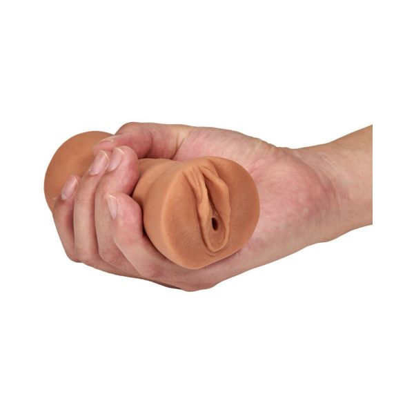 M for Men Julieta Vagina Stroker with Bullet Vibrator Tan - Image 5