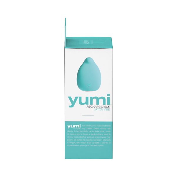 VeDO Yumi Rechargeable Finger Vibe - Tease Me Turquoise - Image 7