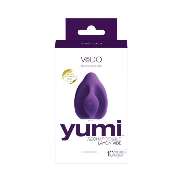VeDO Yumi Rechargeable Finger Vibe - Deep Purple - Image 5