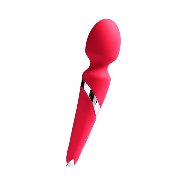VeDO Wanda Rechargeable Wand Vibe - Foxy Pink - Image 4