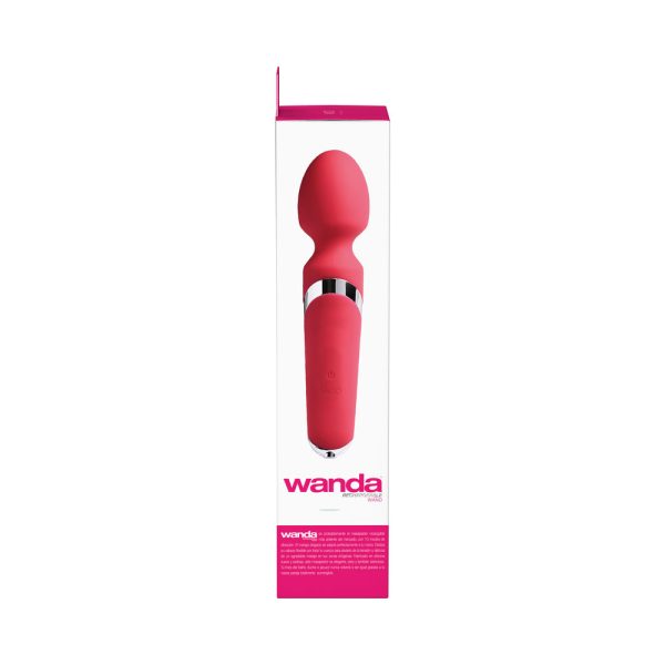 VeDO Wanda Rechargeable Wand Vibe - Foxy Pink - Image 7