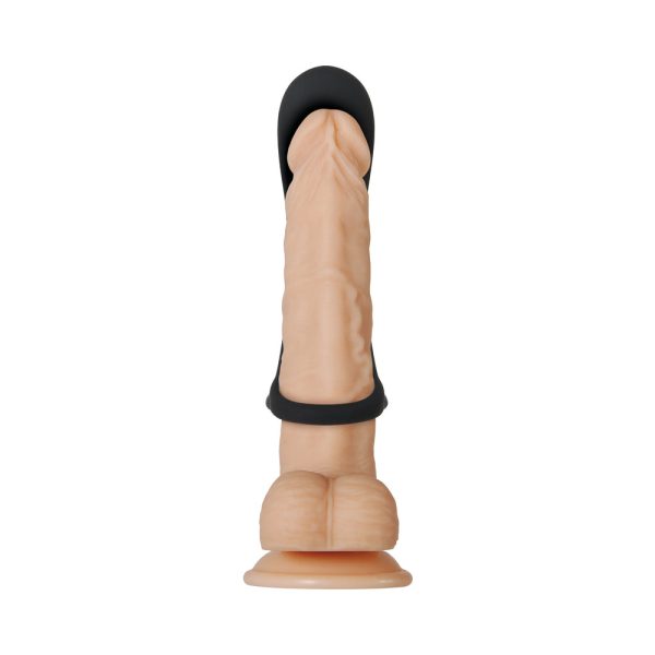 Zero Tolerance Cock Armor Rechargeable Vibrating Silicone Cock Sheath Black - Image 4
