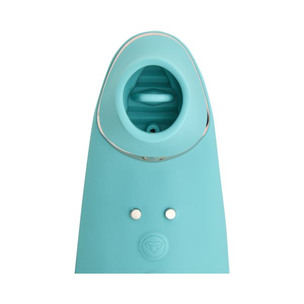 Nu Sensuelle Trinitii 3-in-1 Suction Tongue Vibe Electric Blue - Image 3