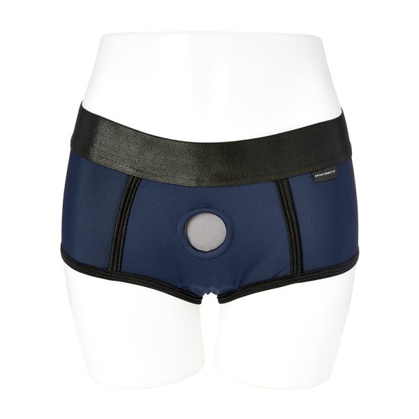 Sportsheets Em.Ex. Fit Harness Navy XS - Image 2