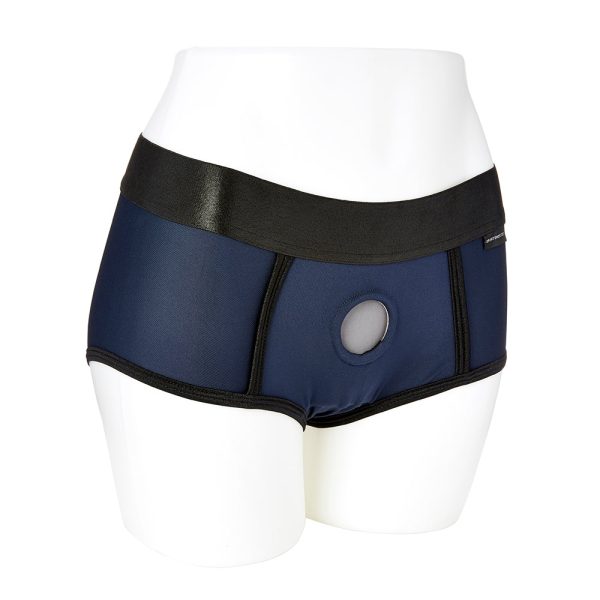 Sportsheets Em.Ex. Fit Harness Navy XS - Image 3