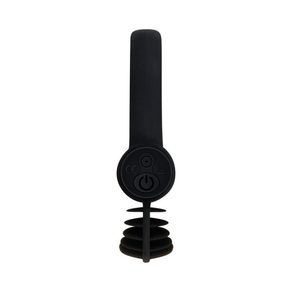 Zero Tolerance Bell Ringer Rechargeable Vibrating Flicking Silicone Cockring Black - Image 5