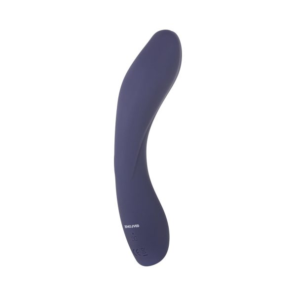 Evolved Coming Strong Rechargeable Silicone G-Spot Vibrator Purple - Image 3