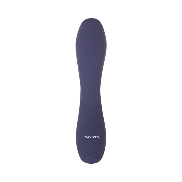 Evolved Coming Strong Rechargeable Silicone G-Spot Vibrator Purple - Image 6