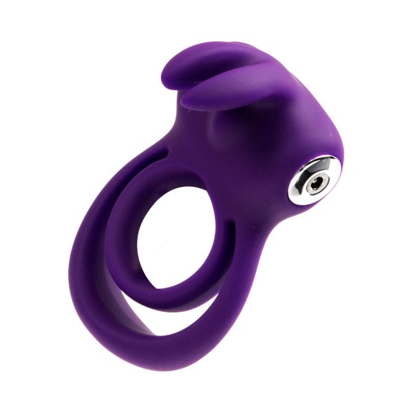 VeDo Thunder Bunny Rechargeable Dual C Ring Purple - Image 3