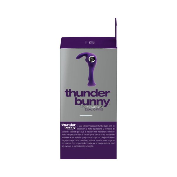 VeDo Thunder Bunny Rechargeable Dual C Ring Purple - Image 7