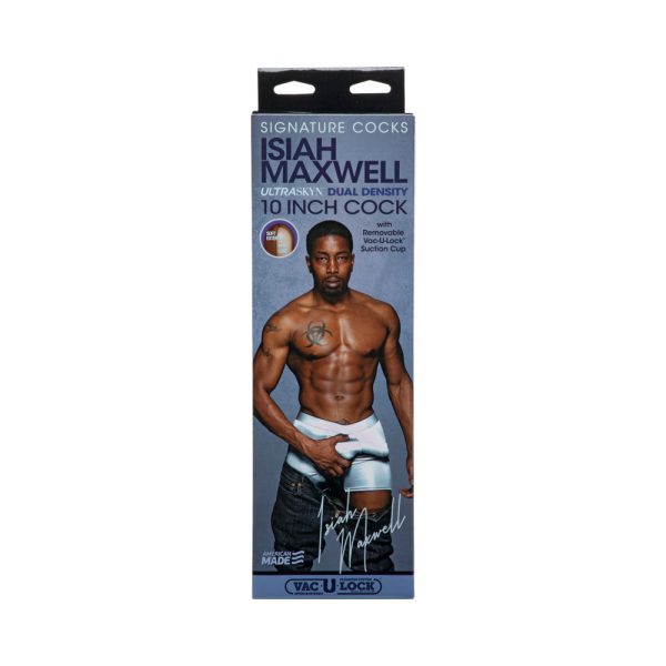Signature Cocks Isiah Maxwell 10 Inch ULTRASKYN Cock Chocolate - Image 7