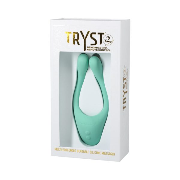 TRYST V2 Bendable Multi Erogenous Zone Massager with Remote Mint - Image 6