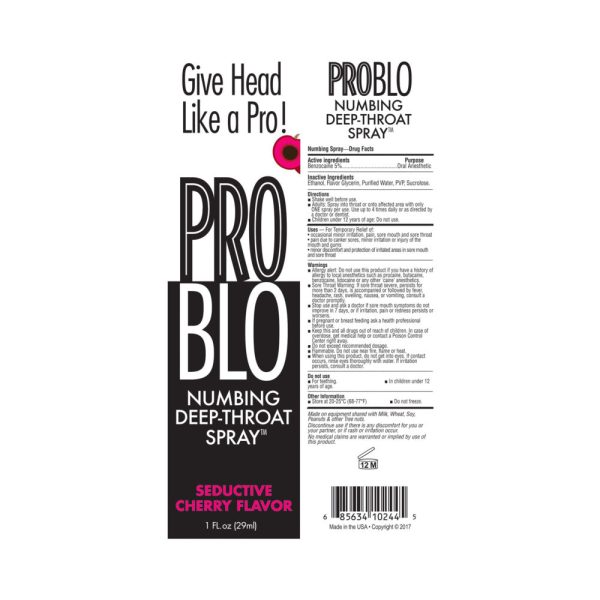 Problo Numbing Spray- Cherry - Image 2