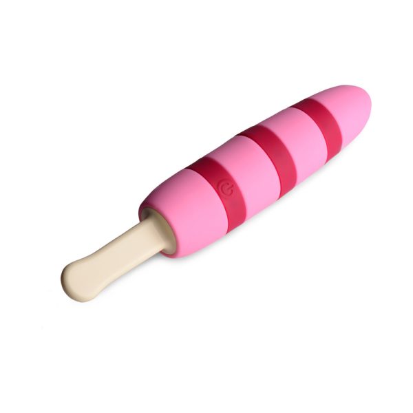 Cocksicle Ticklin'' Pink 10X Popsicle Vibrator - Image 2