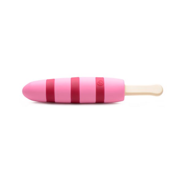 Cocksicle Ticklin'' Pink 10X Popsicle Vibrator - Image 3