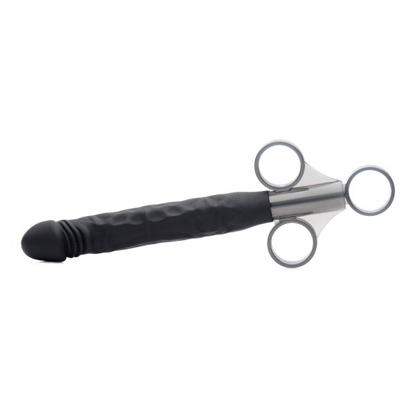 Master Series Jizz Shooter Silicone Dildo Lube Launcher - Image 2