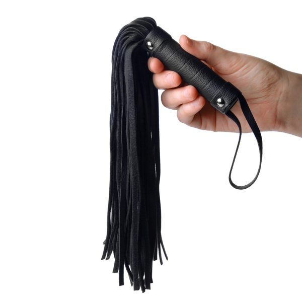 Pleather Pleasure Mini Flogger - Image 3