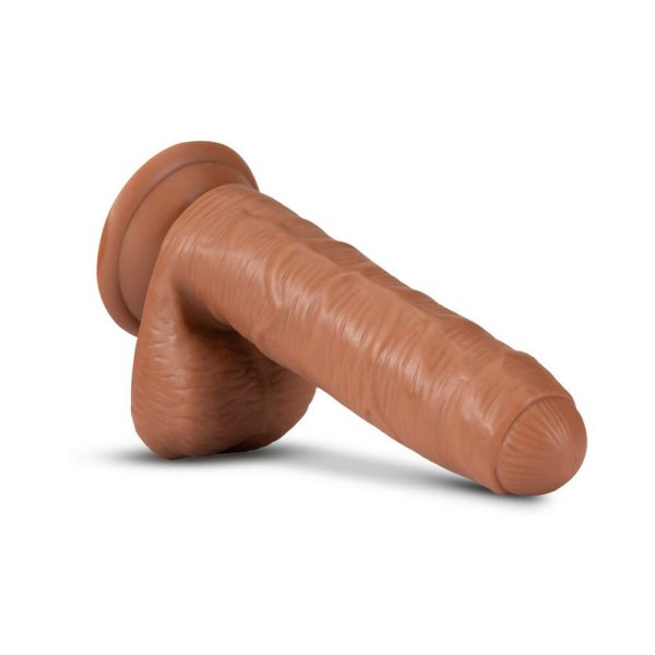 Loverboy Derek The Bartender Realistic 7 in. Dildo with Balls Tan - Image 4
