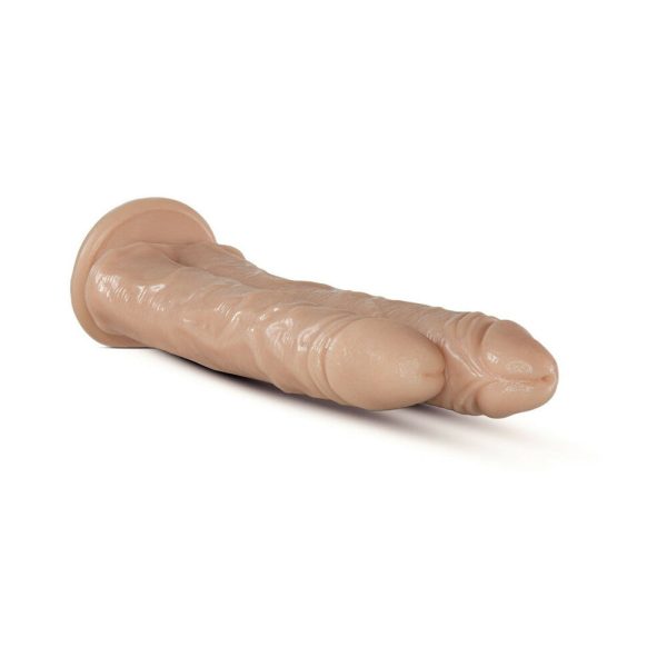 Dr. Skin Dr. Double Stuffed 10.5 in. Double Shaft Dildo Beige - Image 3