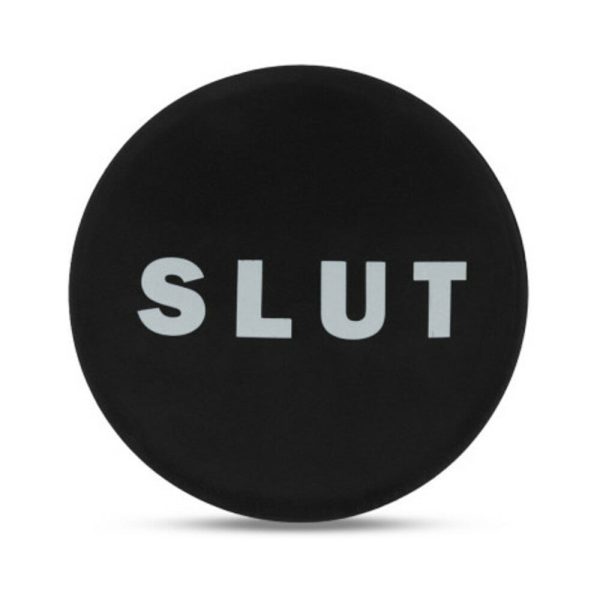 Temptasia ''Slut'' Silicone Anal Plug Black - Image 3