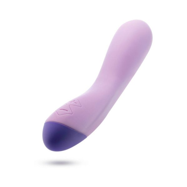 Wellness G Curve Rechargeable Silicone G-Spot Vibrator Purple - Image 2