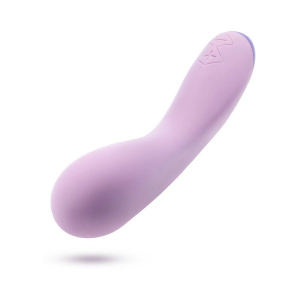 Wellness G Curve Rechargeable Silicone G-Spot Vibrator Purple - Image 3