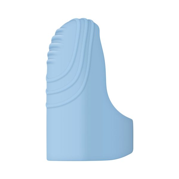 Evolved Fingerlicious Rechargeable Silicone Finger Vibrator Blue - Image 4