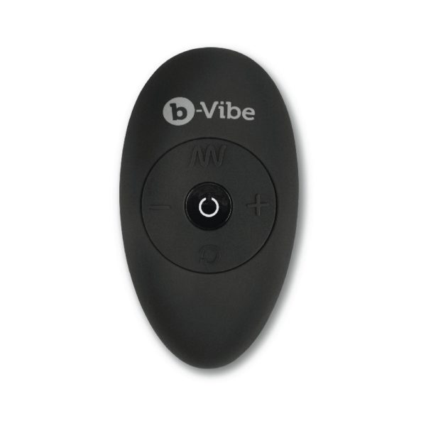 b-Vibe Rimming XL Rotating and Vibrating Remote Control Plug Black - Image 7