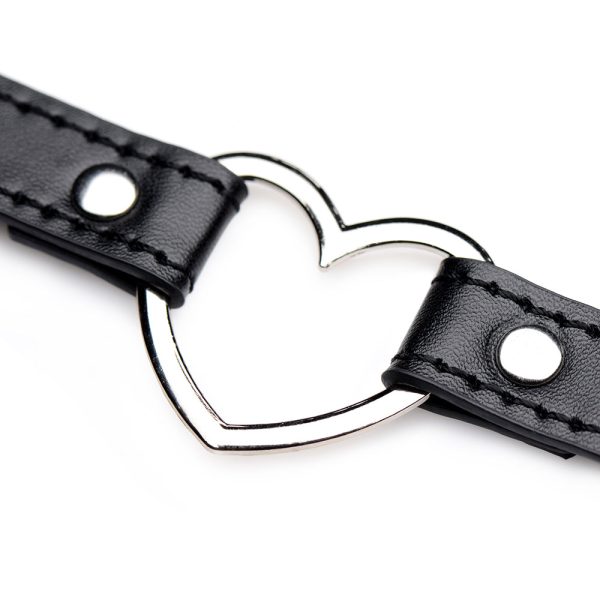 Master Series Dark Heart Chrome Heart Choker Black - Image 5