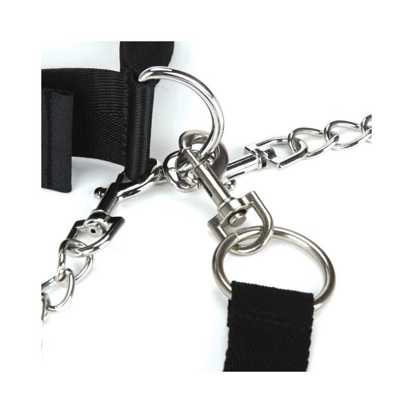 Lux Fetish Collar Cuffs & Leash Set - Image 4