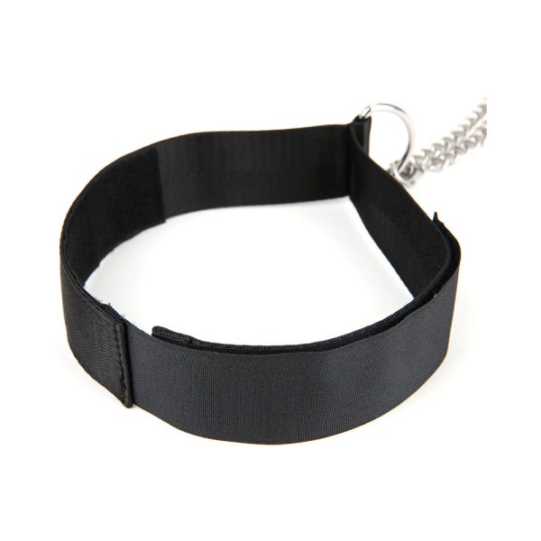 Lux Fetish Collar & Nipple Clamps with Adjustable Pressure - Image 4