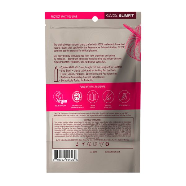Glyde Slimfit (Snug-Fitting) 12pk - Image 2