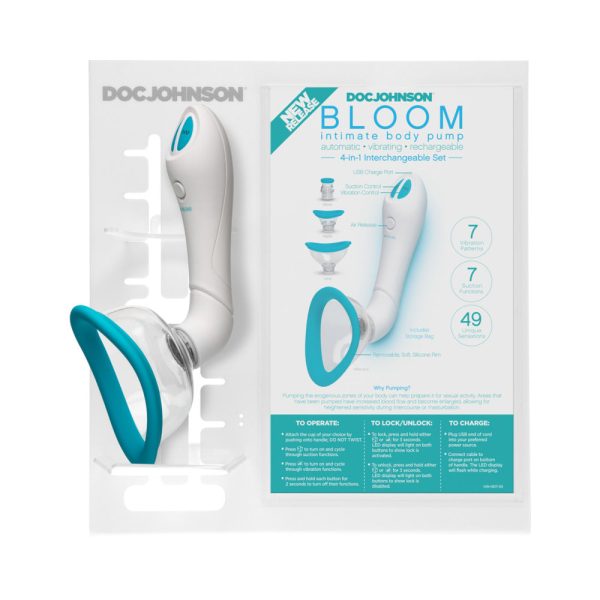 Bloom - Intimate Body Pump - Automatic - Vibrating - Rechargeable Purple/White - Image 10
