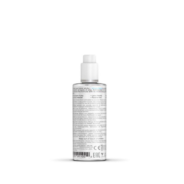 Wicked Simply Aqua Water-Based Lubricant 2.3 oz. - Image 2