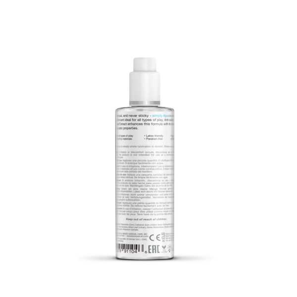 Wicked Simply Aqua Water-Based Lubricant 4 oz. - Image 2