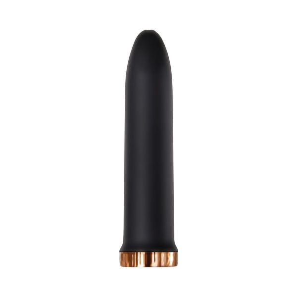 Evolved Four Play Rechargeable Silicone Bullet Vibrator and 3-Piece Sleeve Set Black - Image 8