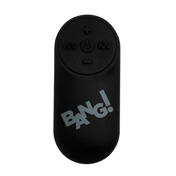 BANG! Vibrating Bullet with Remote Control Black - Image 5