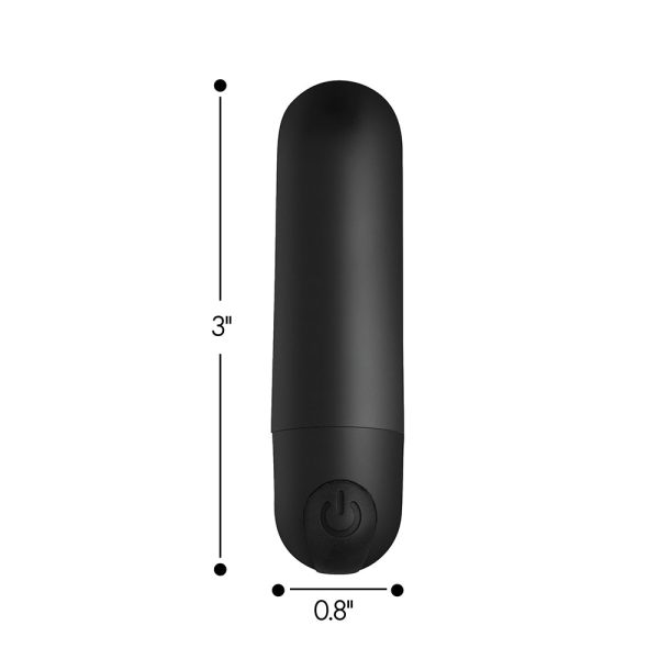 BANG! Vibrating Bullet with Remote Control Black - Image 7