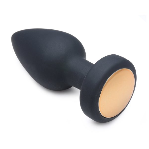 Booty Sparks Rechargeable Light Up Vibrating Anal Plug with Remote Control Medium - Image 3