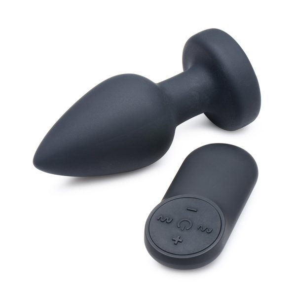 Booty Sparks Rechargeable Light Up Vibrating Anal Plug with Remote Control Medium - Image 7
