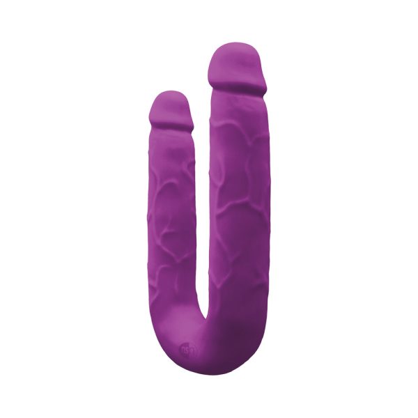 Colours DP Pleasure Dual Ended Dildo Purple - Image 2