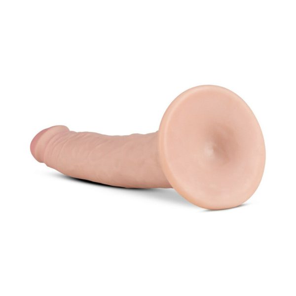 Au Naturel Jack 7.5 in. Posable Dual Density Dildo Beige - Image 4
