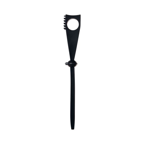 Zero Tolerance Black Tie Affair Rechargeable Silicone Cock Tie Cockring Black - Image 5