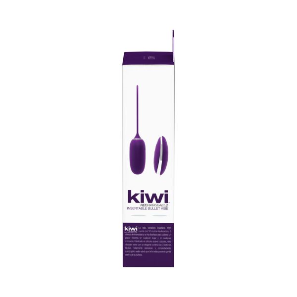 Vedo Kiwi Rechargeable Insertable Bullet Deep Purple - Image 6