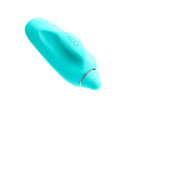 Vedo Vivi Rechargeable Finger Vibe Tease Me Turquoise - Image 2