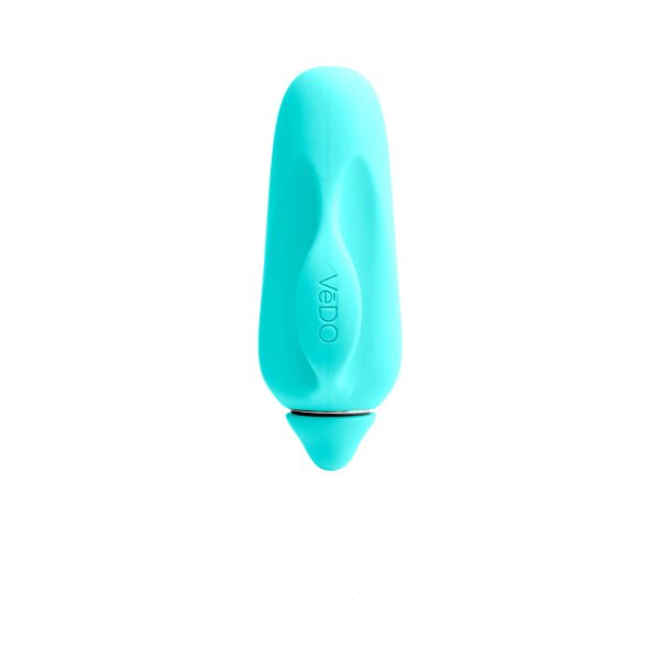 Vedo Vivi Rechargeable Finger Vibe Tease Me Turquoise - Image 4
