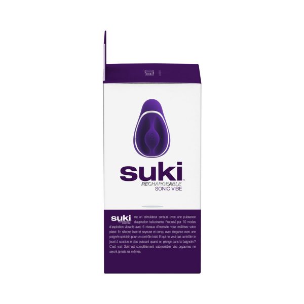 Vedo Suki Sonic Suction Rechargeable Vibrator Deep Purple - Image 7