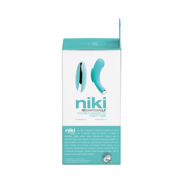 VeDO Niki Rechargeable Panty Vibe Tease Me Turquoise - Image 7