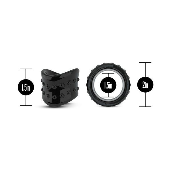 Stay Hard Beef Ball Stretcher X Long 1.5 in. Black - Image 3